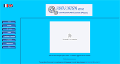 Desktop Screenshot of bellfire.it