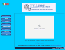 Tablet Screenshot of bellfire.it
